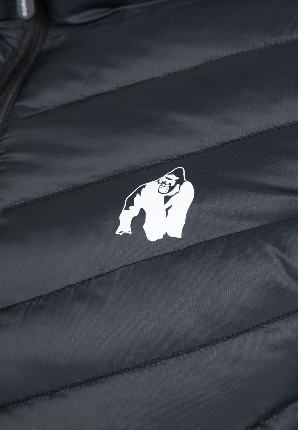 Gorilla Wear Osborn Puffer Jas - Zwart