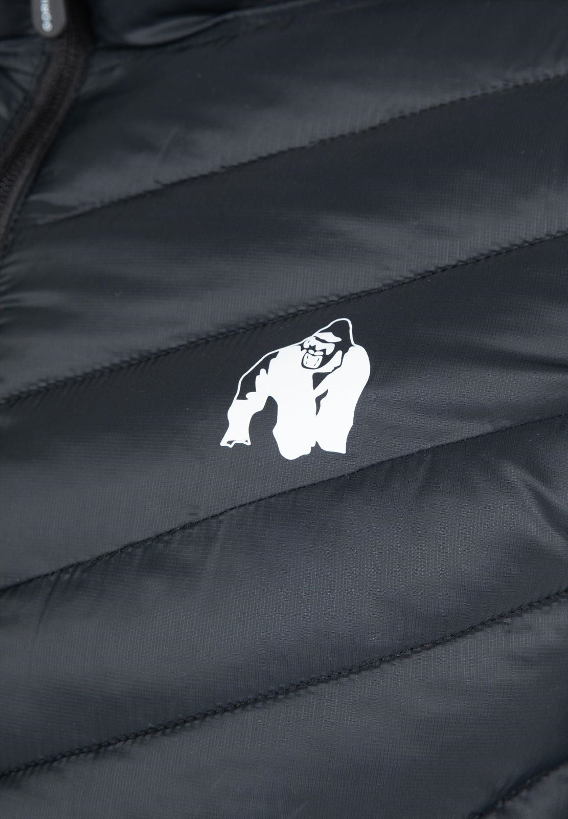 Gorilla Wear Osborn Puffer Jas - Zwart