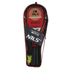NILS Crossminton Set - Complete Set - Rood