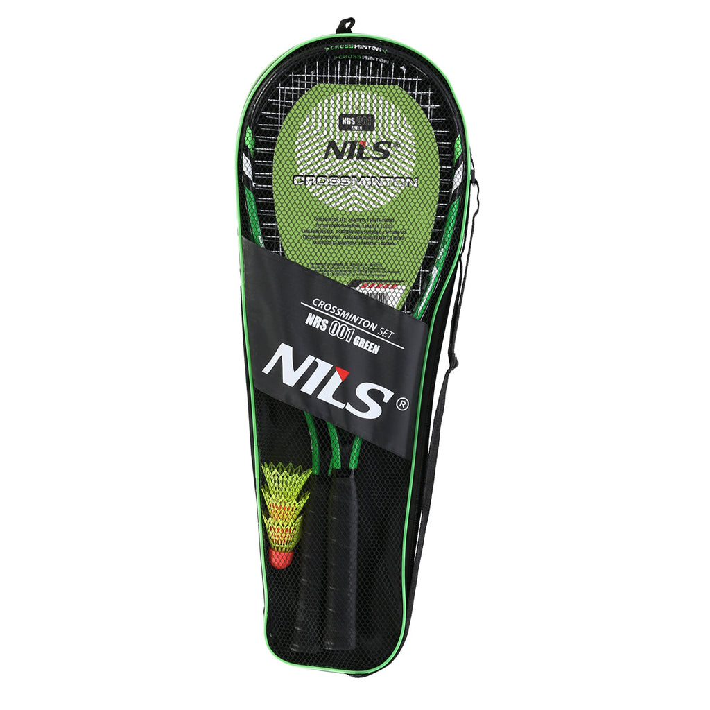 NILS Crossminton Set - Complete Set - Groen