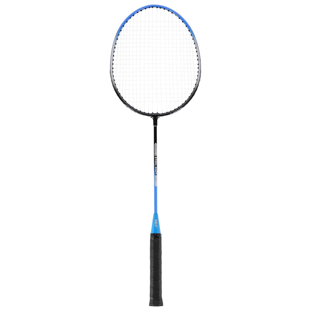 NILS Steeltec Badmintonset - Complete Set - Blauw/Zwart