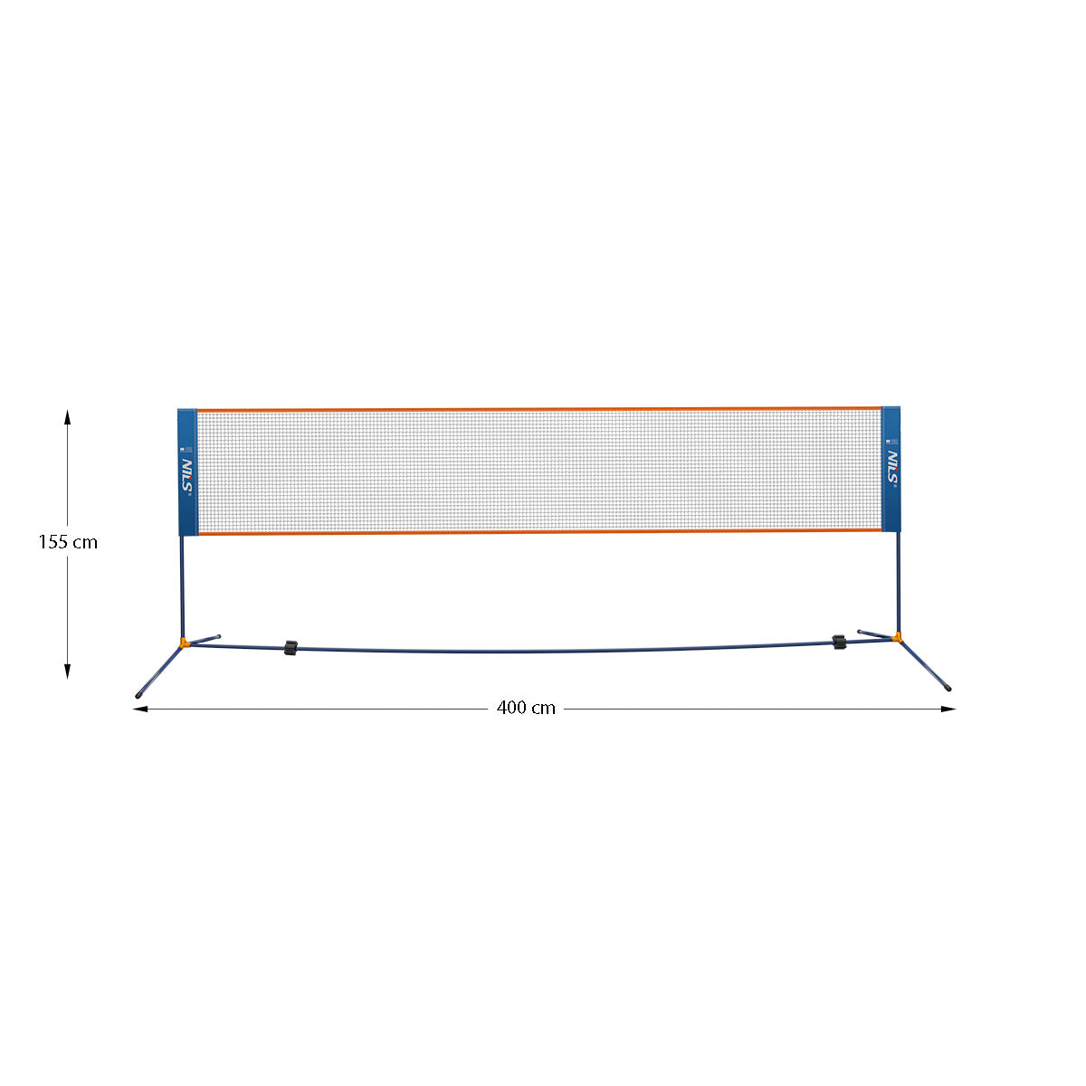 NILS Badmintonnet 400 cm - Full Cover