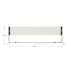 NILS Badmintonnet 500 cm - Full Cover