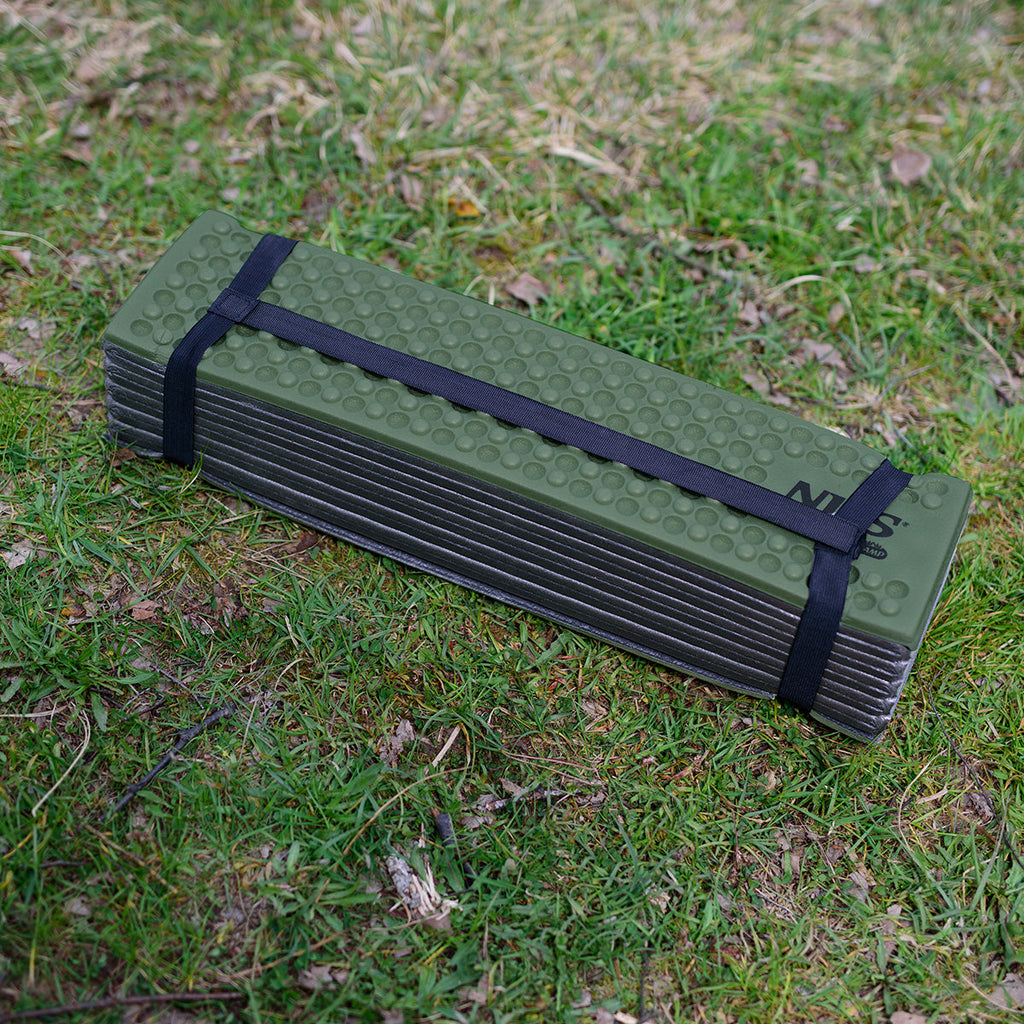 NILS Camp Opvouwbare Slaapmat - Groen - 182 cm