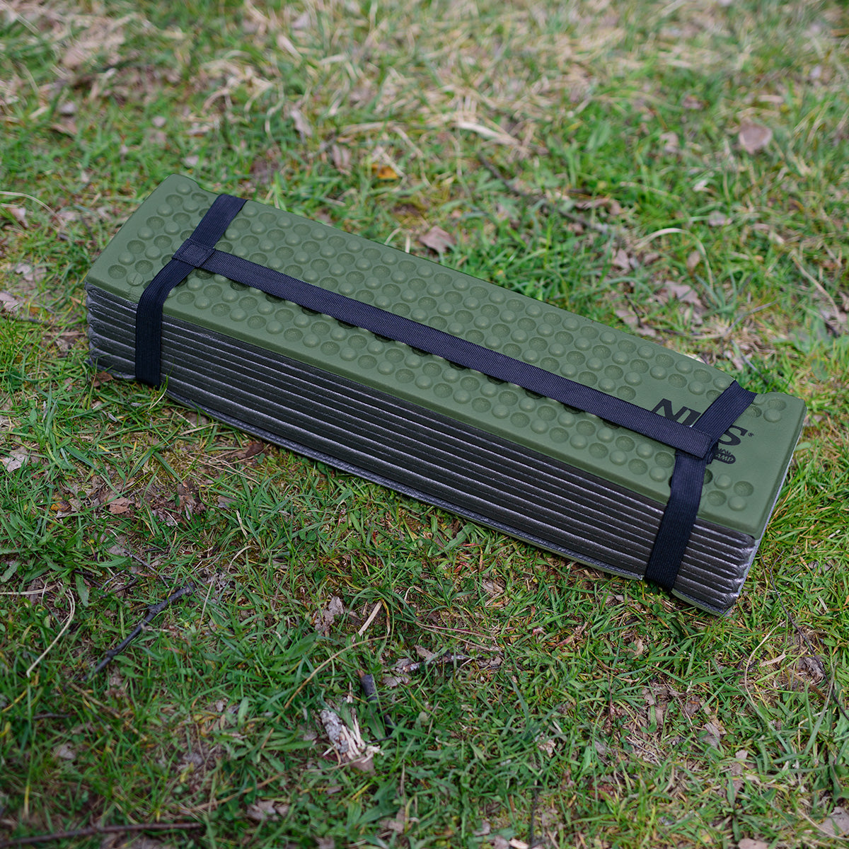 NILS Camp Opvouwbare Slaapmat - Groen - 182 cm