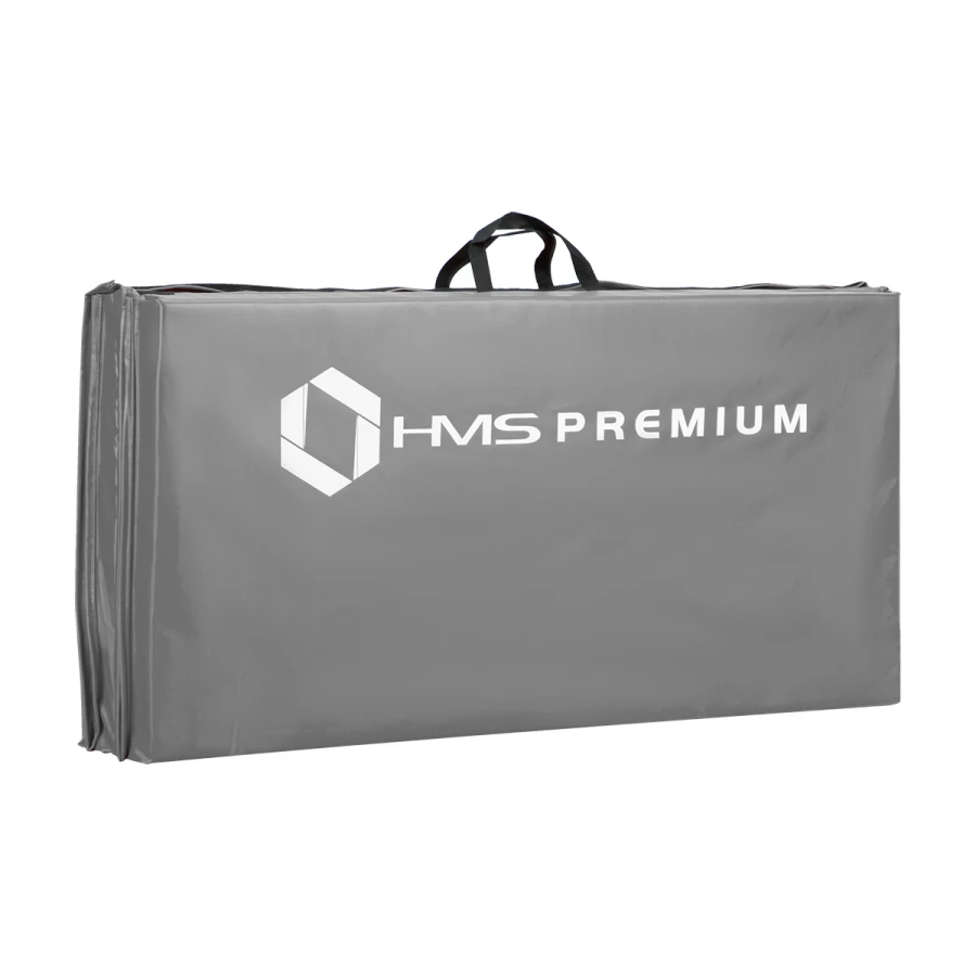 HMS Premium Opvouwbare Fitness Mat - Grijs