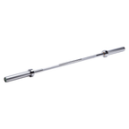 HMS Premium Olympische Halterstang met Lock Jaw Collars en Veerclipsluiting - 50 mm - 150 cm