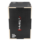 HMS Fitness Plyobox Hout - 75 x 60 x 50 cm - Zwart