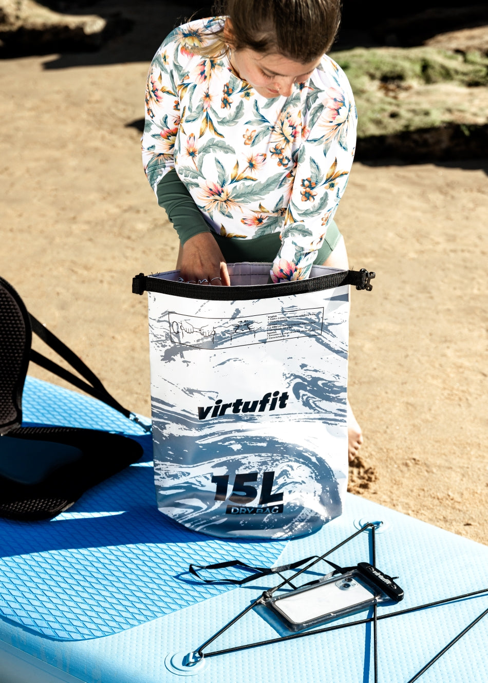 VirtuFit Dry Bag 20L - Waterdichte Tas