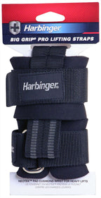 Harbinger Pro Padded Lifting Straps - met Stalen Gesp
