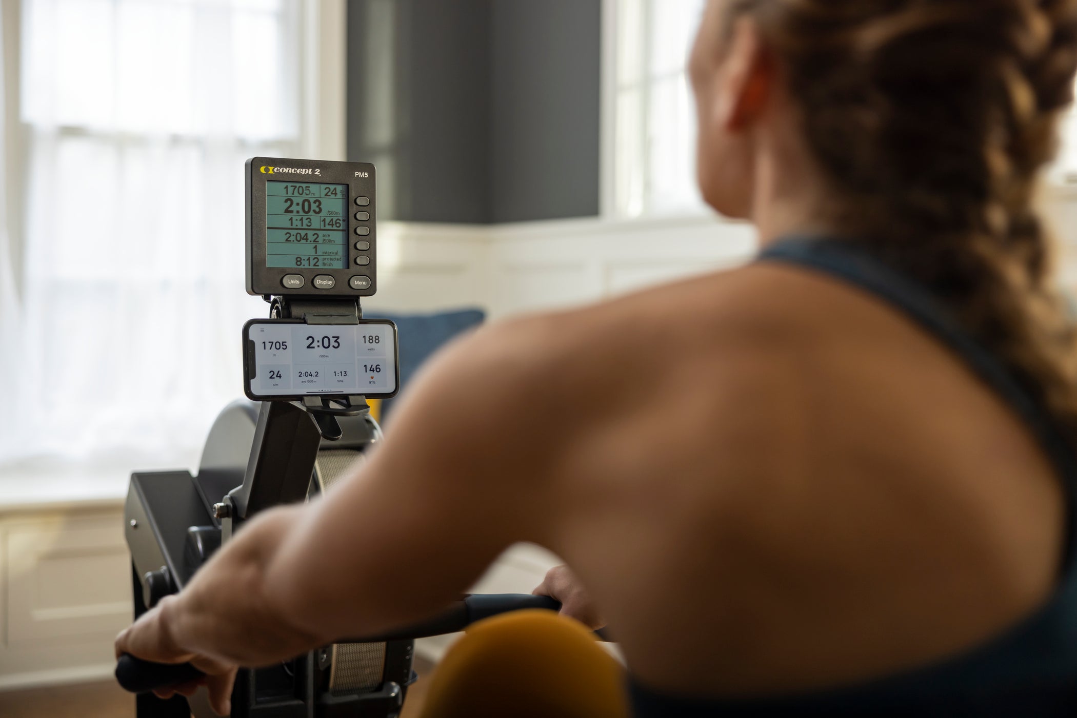 Concept2 RowErg Roeitrainer