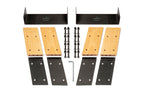 Flow Fitness W9i Elevation Kit Oak - Roeitrainer Verhogingsset