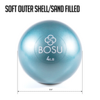 Bosu Toning Ball - 2 kg - Blauw