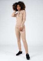 Gorilla Wear Marion Vest met Capuchon - Beige