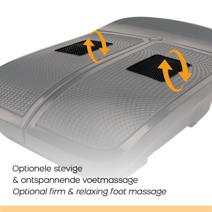 Bioenergiser Vibration Leg Trainer Trillplaat - Zwart