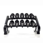 Muscle Power Urethaan Dumbbell Set - 10 x 22-30 kg