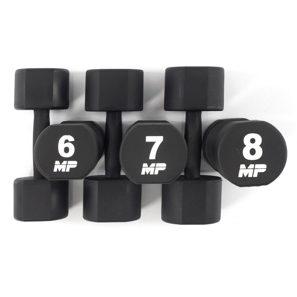 Muscle Power PU Dumbbell Set - 2 x 1 t/m 10 kg