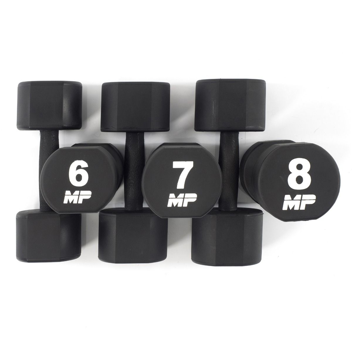 Muscle Power PU Dumbbell Set - 2 x 1 t/m 10 kg