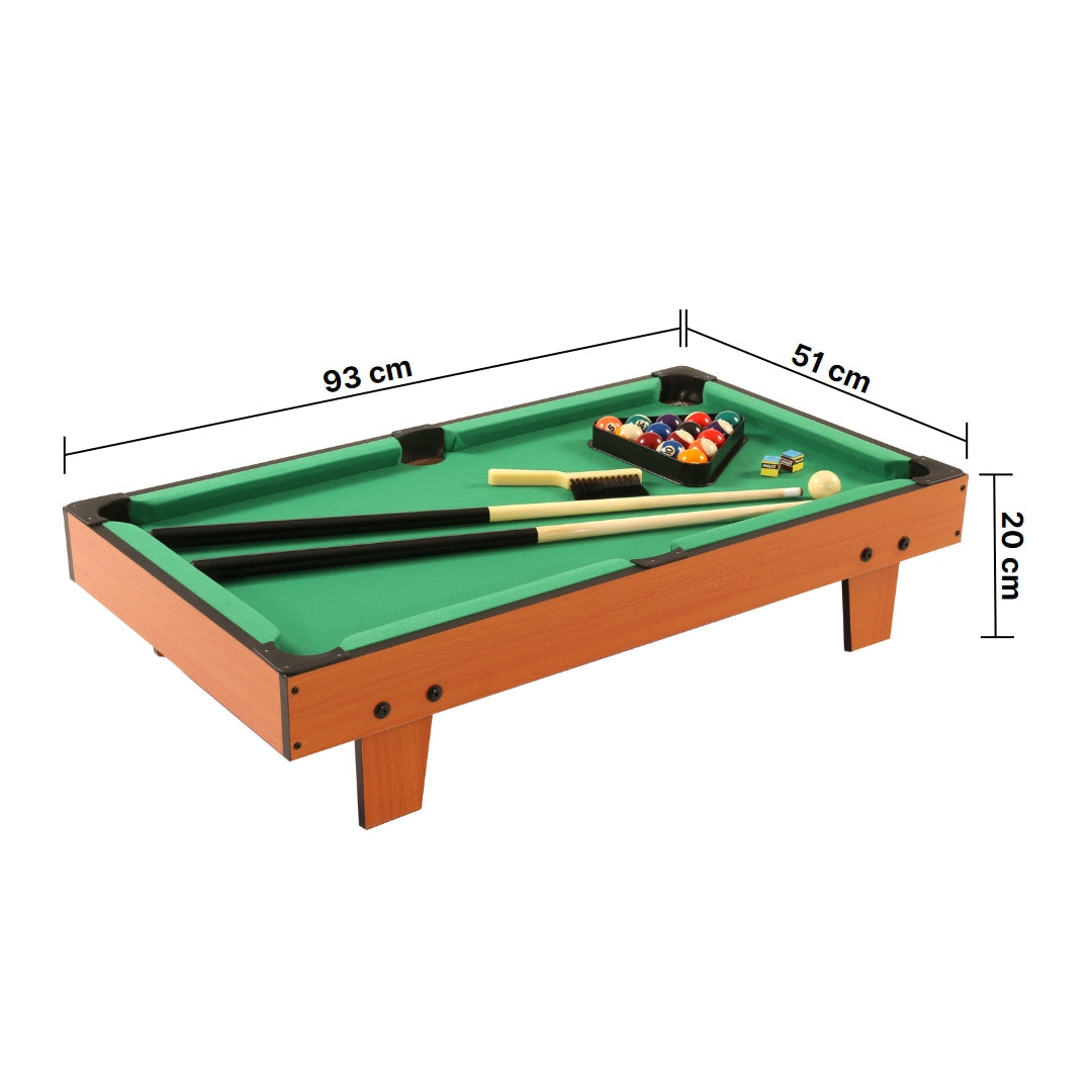 Bandito Mini Biljart - Mini Pooltafel - Bruin