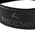 Reeva Halterriem - Leren Lifting Belt - Zwart
