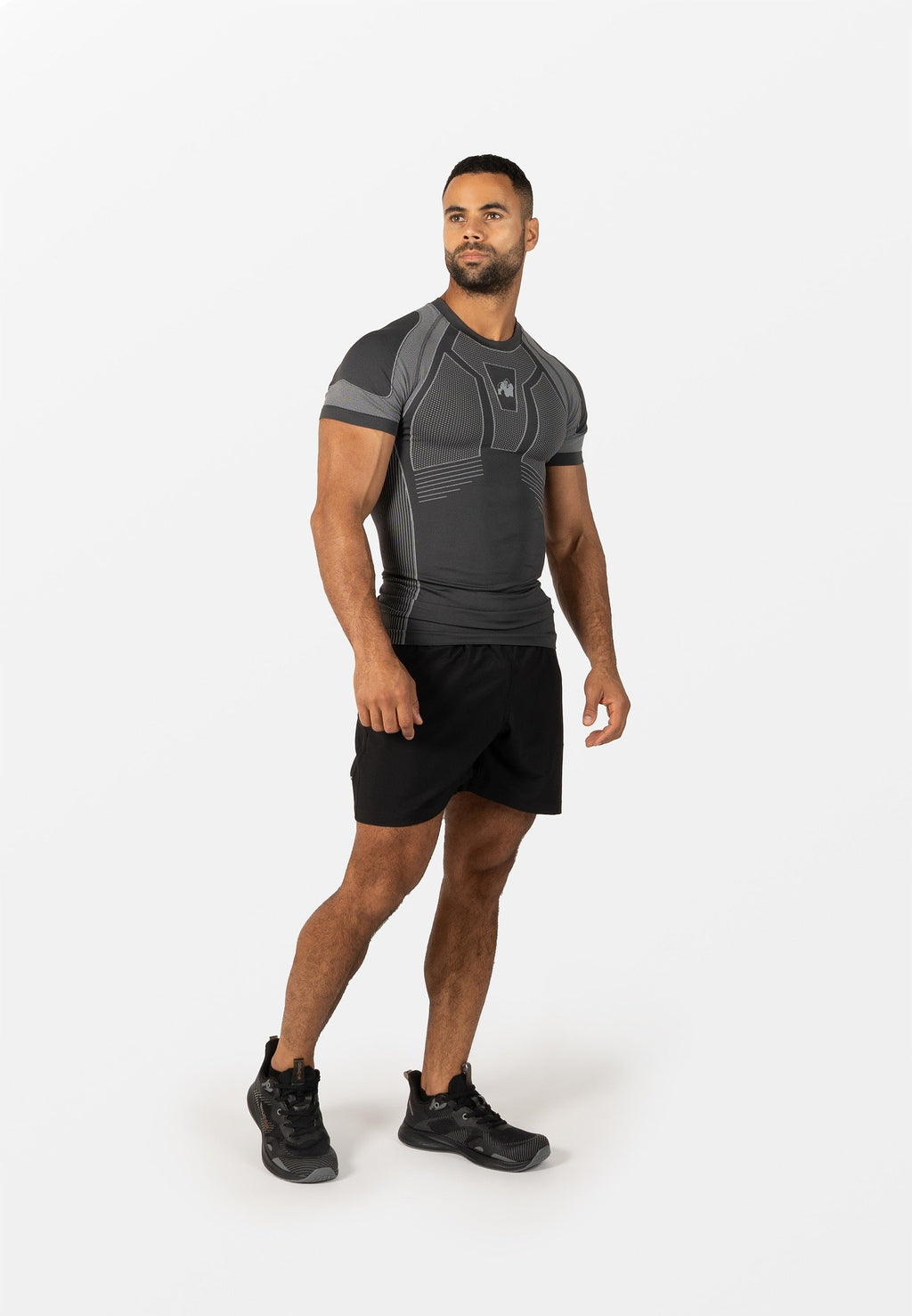 Gorilla Wear Arcata Seamless T-shirt - Donkergrijs