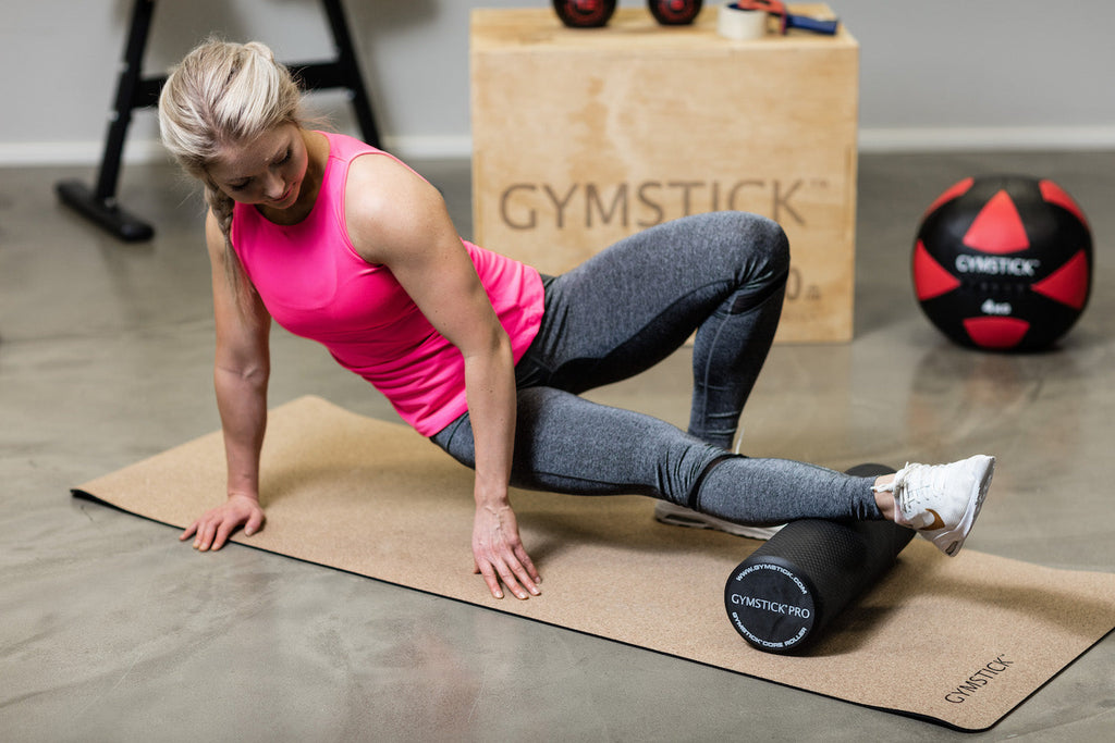 Gymstick Core Foam Roller - Zwart - 90 cm