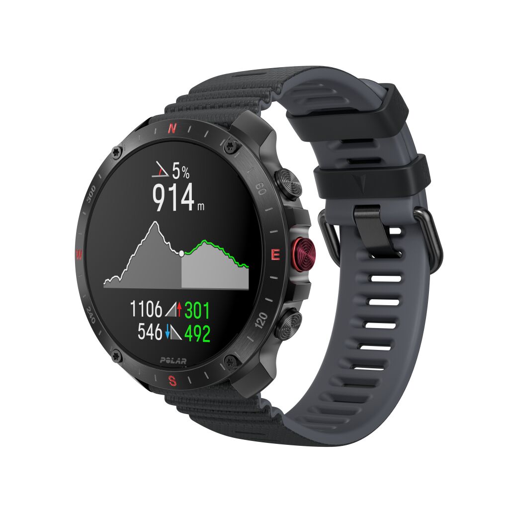 Polar Grit X2 Pro Premium Outdoor Smart Watch - Zwart - S/L