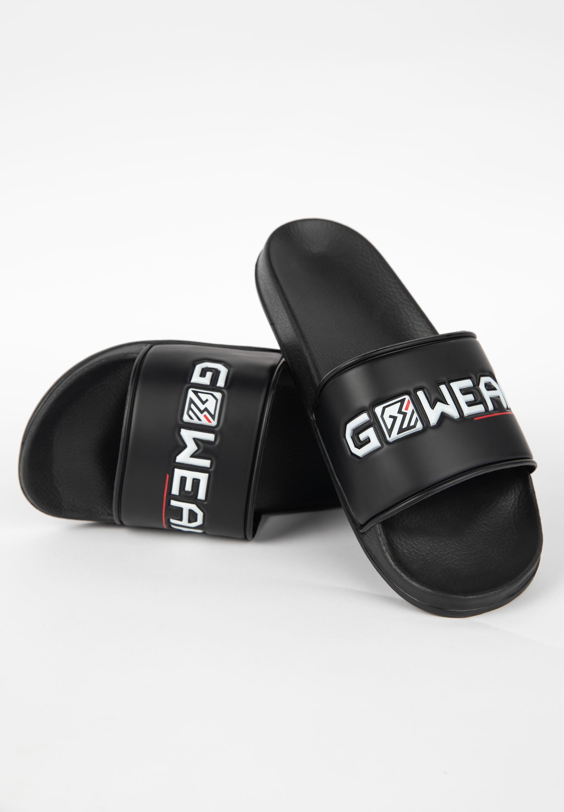 Gorilla Wear Gwear Badslippers - Slides - Zwart