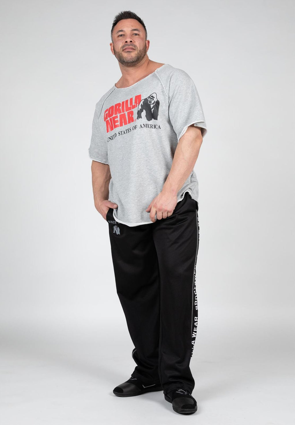 Gorilla Wear Classic Work Out Top - Grijs