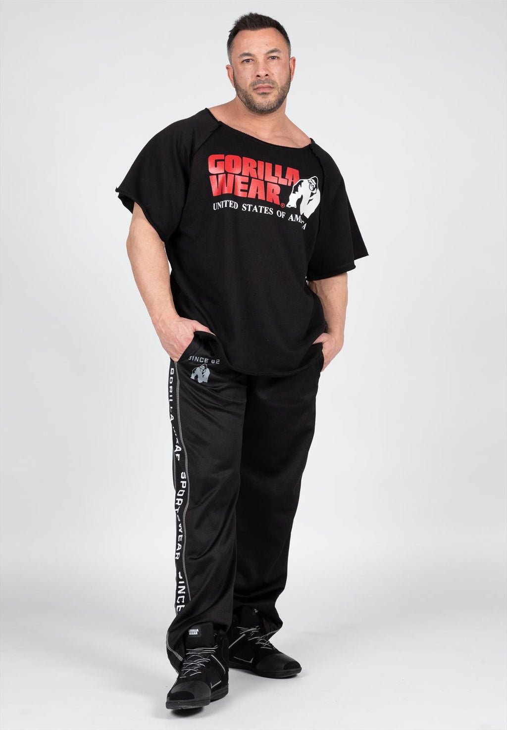 Gorilla Wear Classic Work Out Top - Zwart
