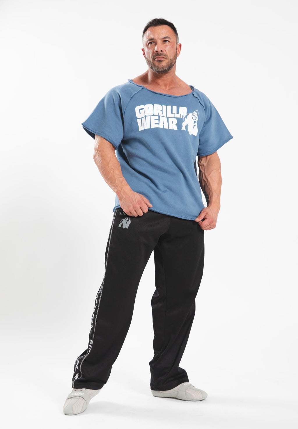 Gorilla Wear Classic Work Out Top - Coronet blauw