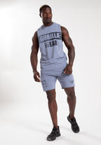 Gorilla Wear Lopez Drop Armhole Tank Top - Stonewash Blauw