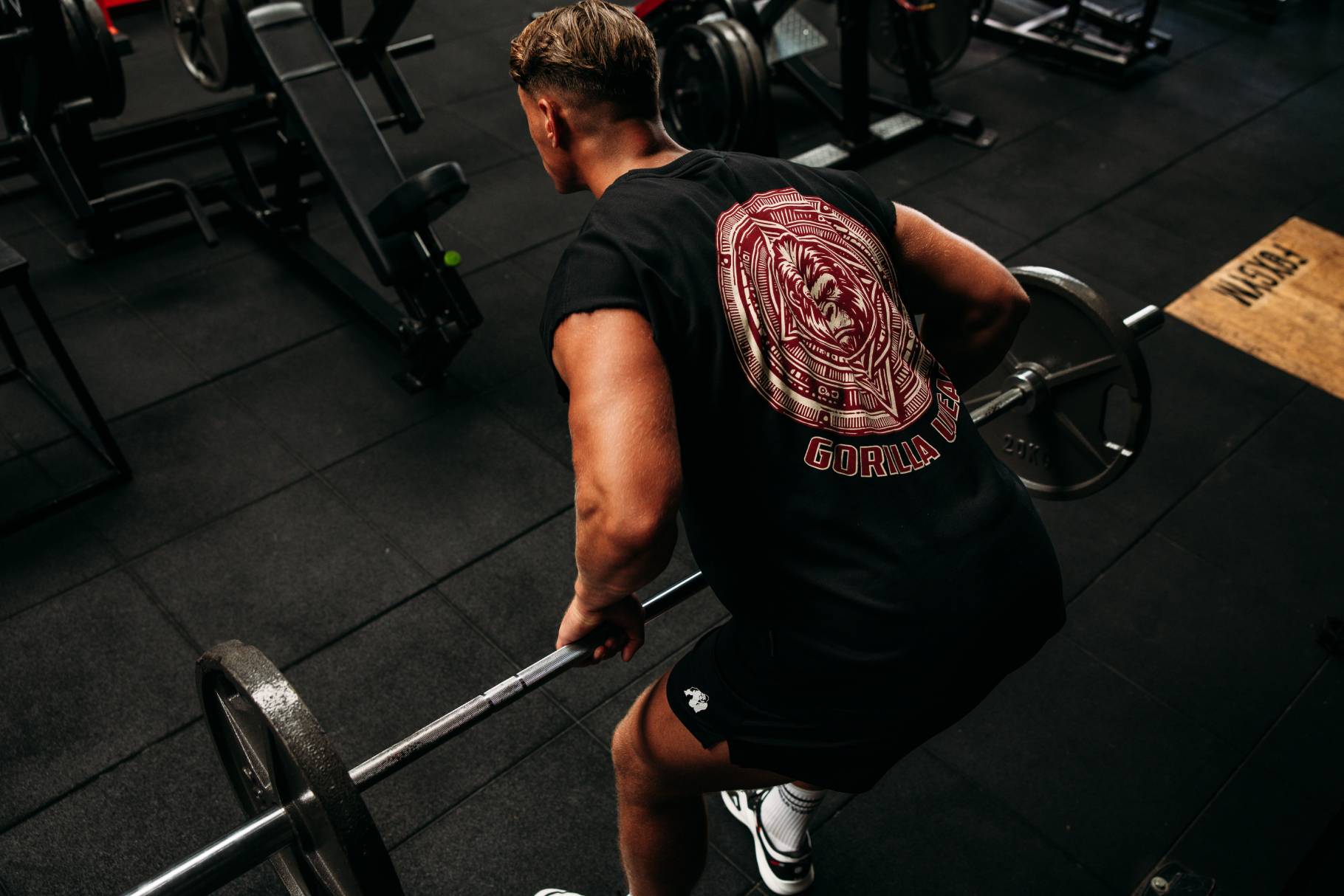 Gorilla Wear Bouse Cut Off Tanktop - Zwart