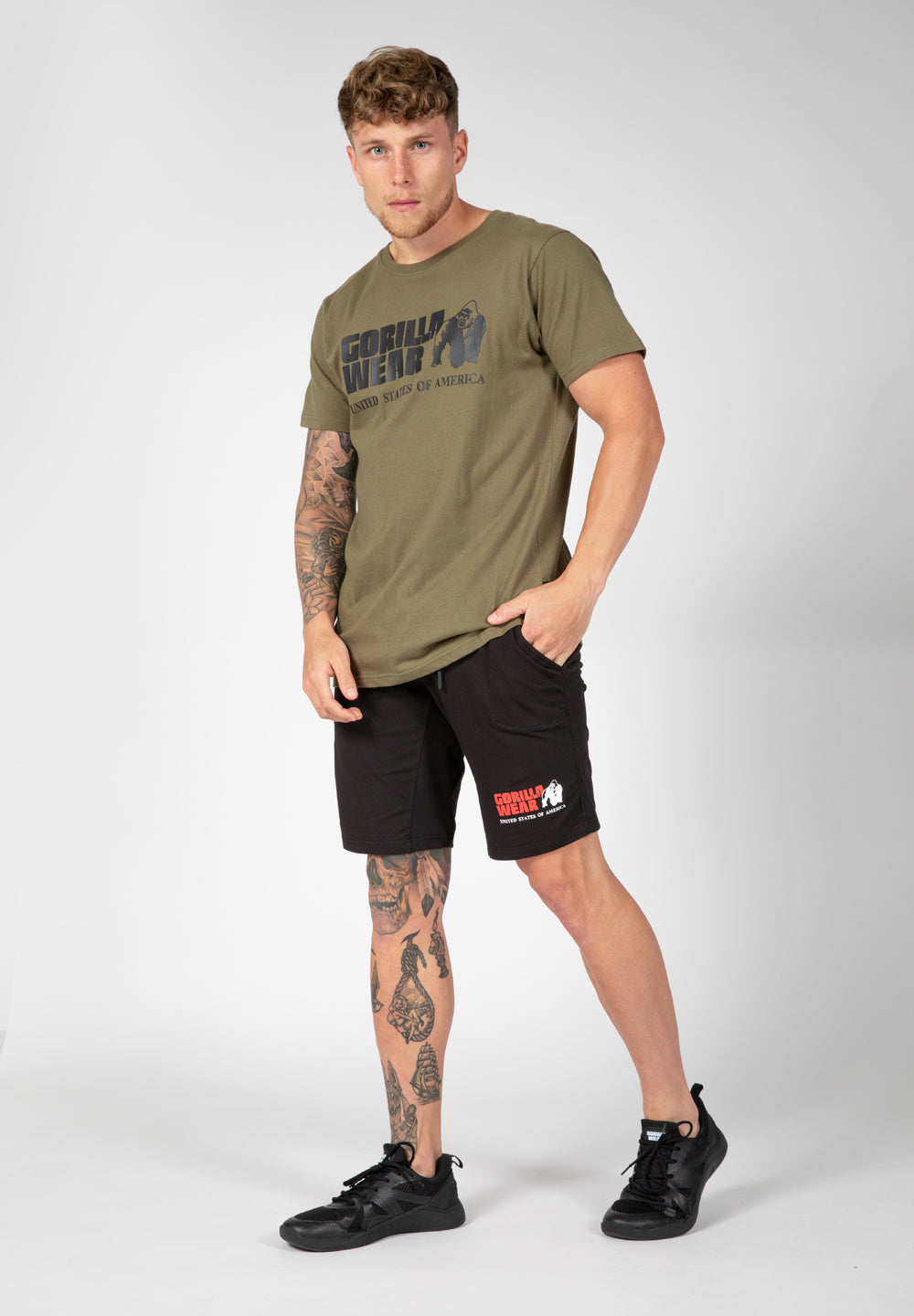 Gorilla Wear Classic T-shirt - Legergroen