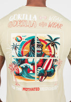 Gorilla Wear Santa Cruz T-shirt - Lichtgroen