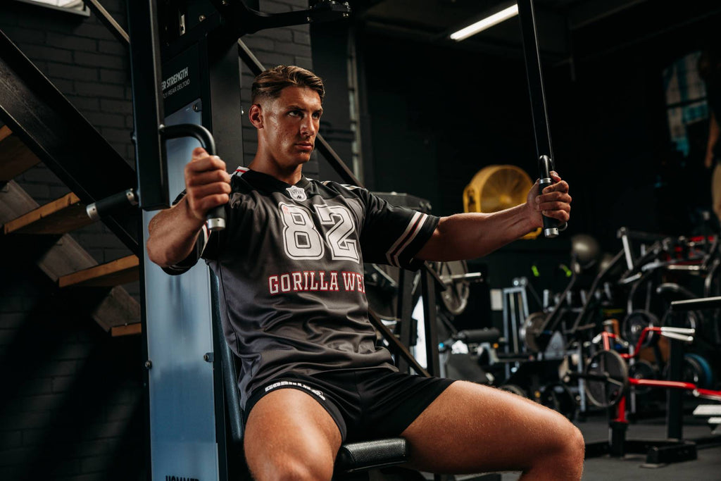 Gorilla Wear Tyler Football Jersey - Zwart/Rood