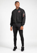 Gorilla Wear Covington Bomber Jacket - Zwart
