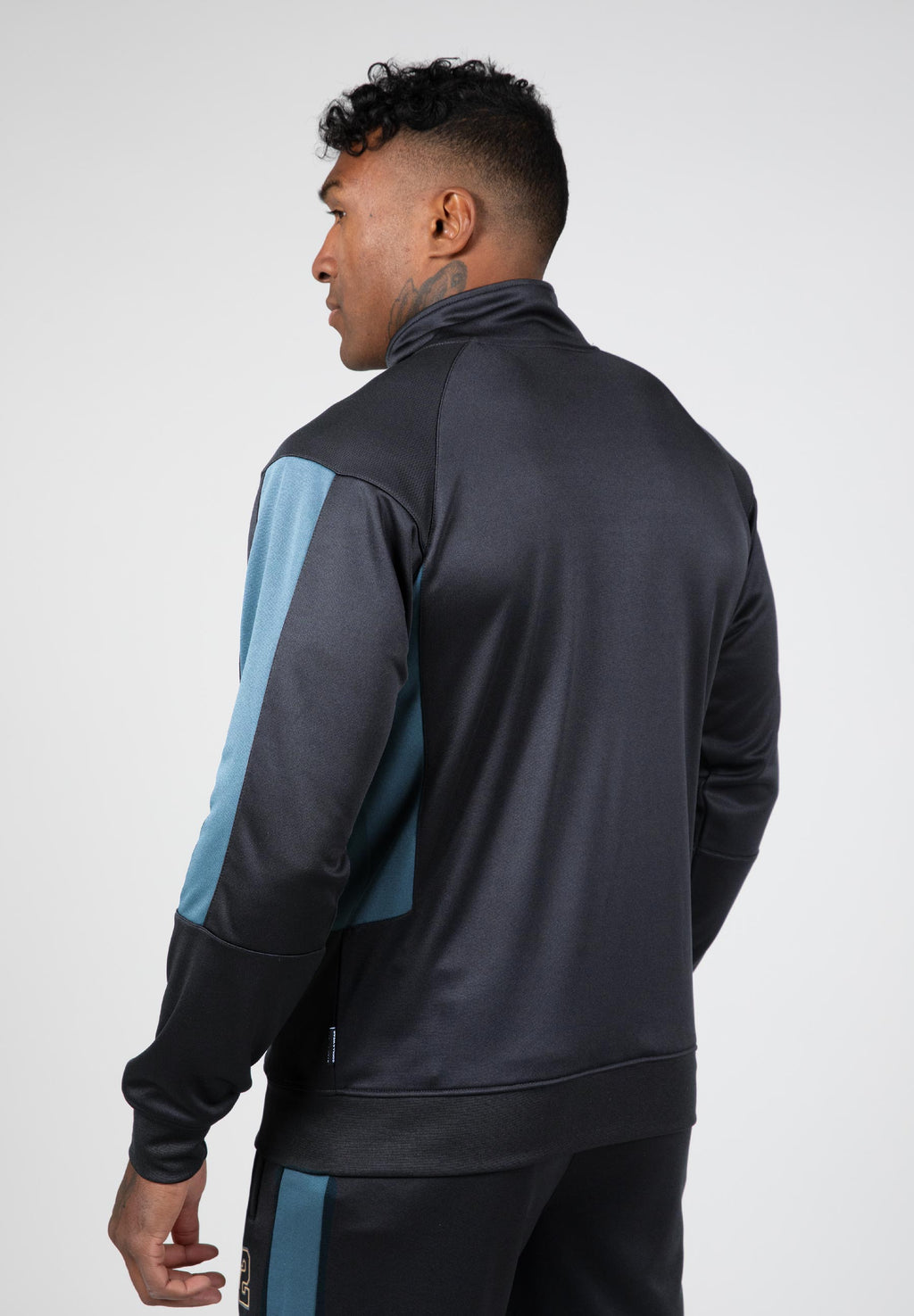 Gorilla Wear Devon Trainingsjas - Grijs/Blauw