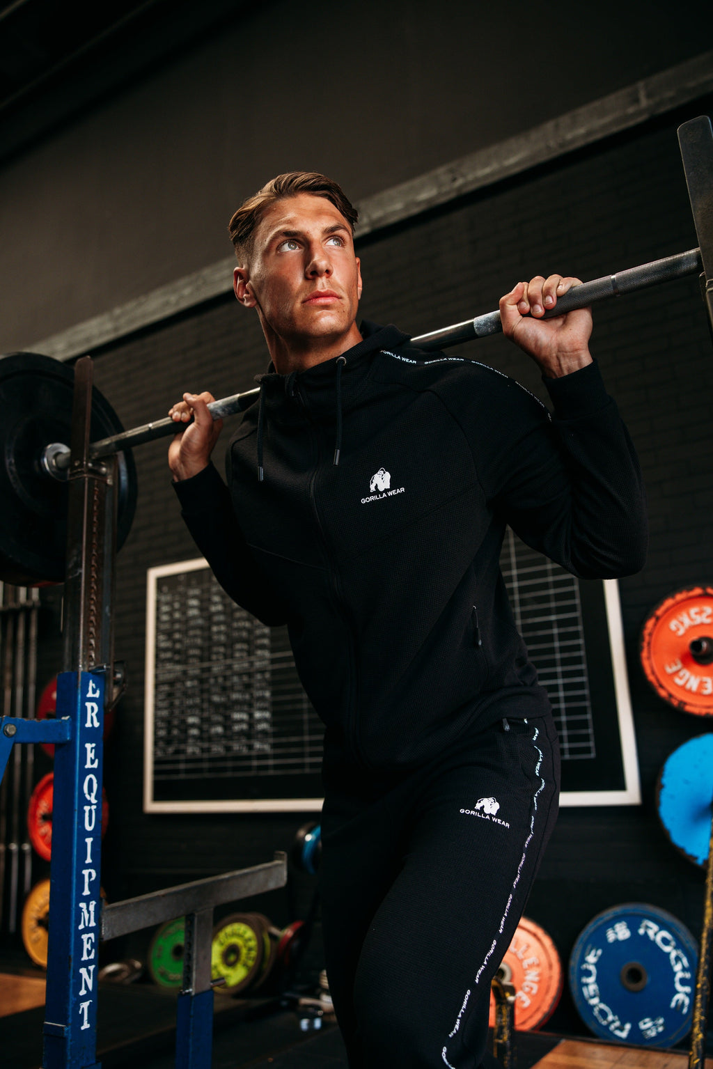 Gorilla Wear Harvey Trainingsjas - Zwart