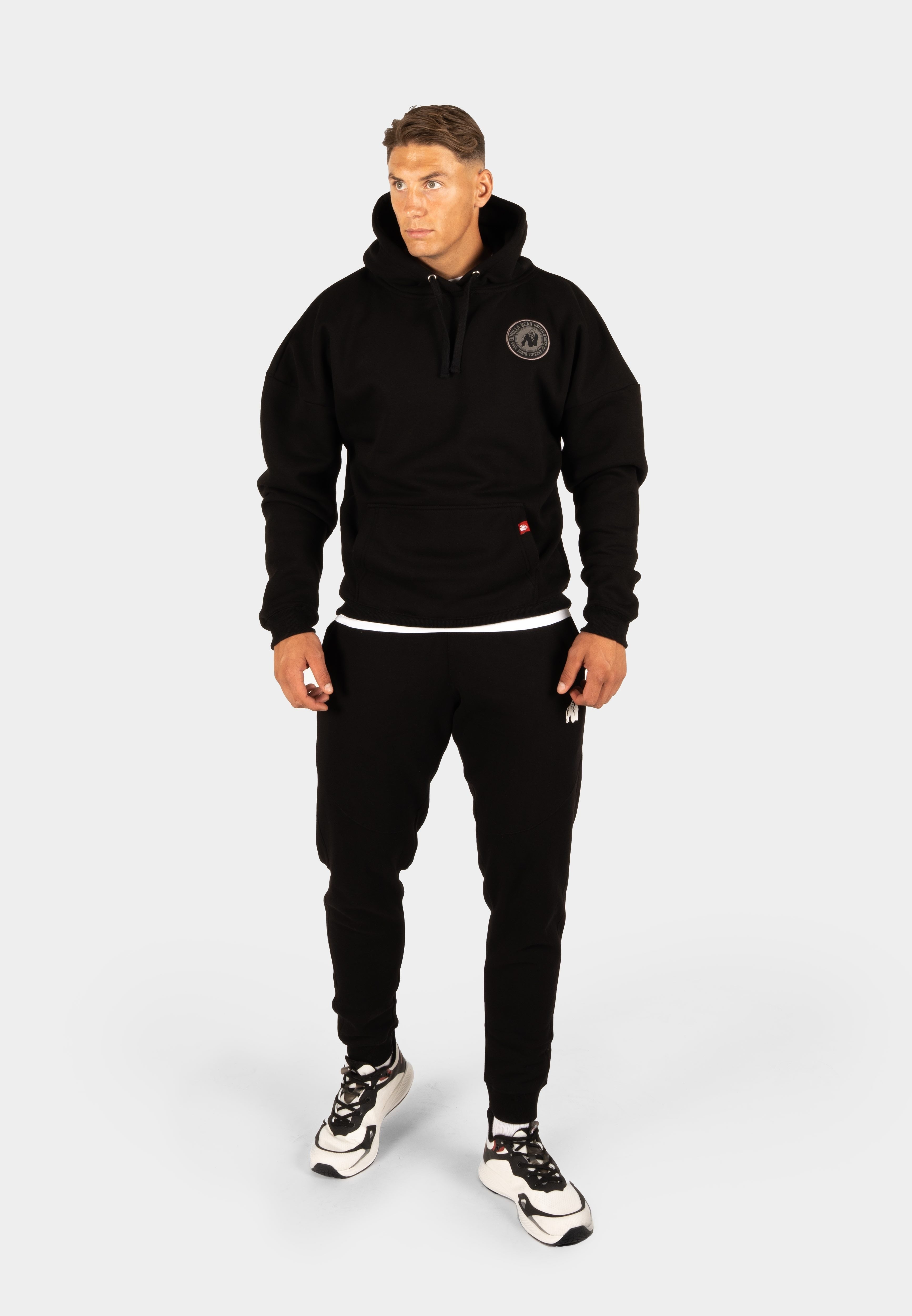 Gorilla Wear Jordan Oversized Hoodie - Zwart