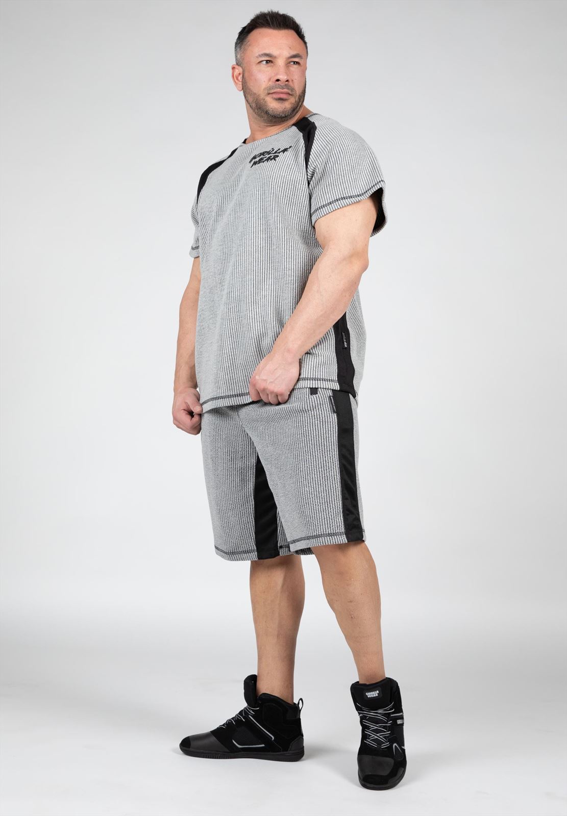 Gorilla Wear Augustine Old School Shorts - Grijs