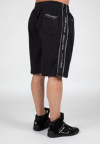 Gorilla Wear Buffalo Old School Workout Shorts - Zwart/Grijs