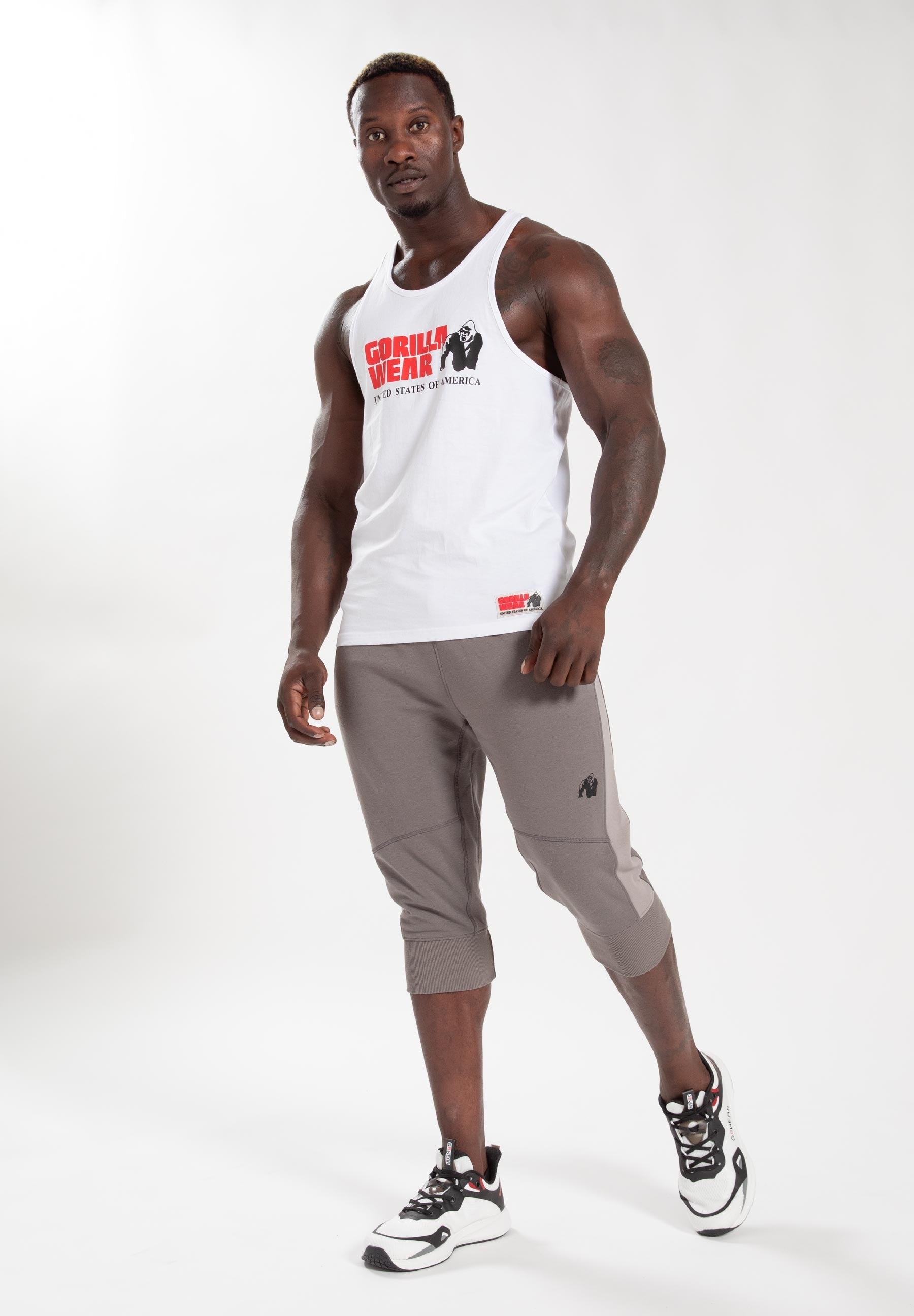 Gorilla Wear Thompson 3/4 Joggingbroek - Grijs