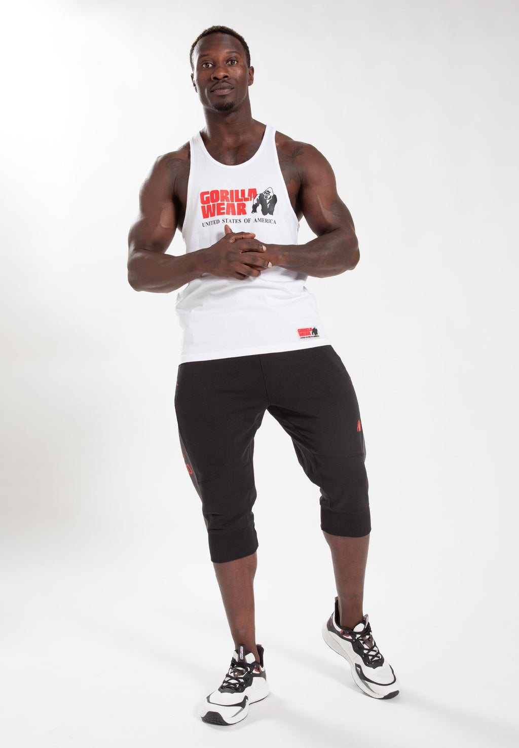 Gorilla Wear Thompson 3/4 Joggingbroek - Zwart