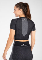 Gorilla Wear Selah Seamless Crop Top - Zwart