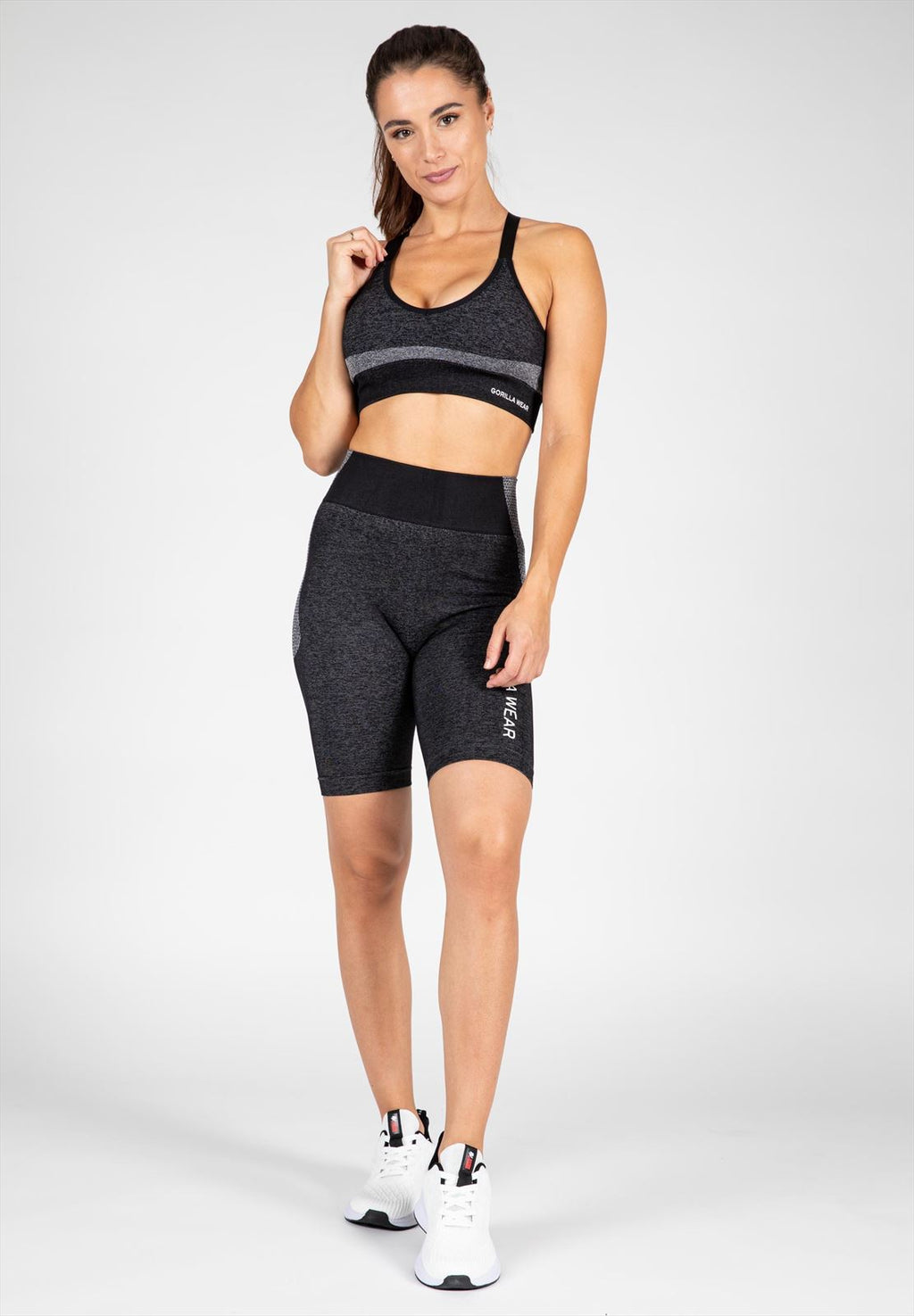 Gorilla Wear Selah Seamless Sportbeha - Zwart