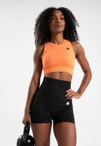 Gorilla Wear Olivia Seamless Crop Top - Perzik