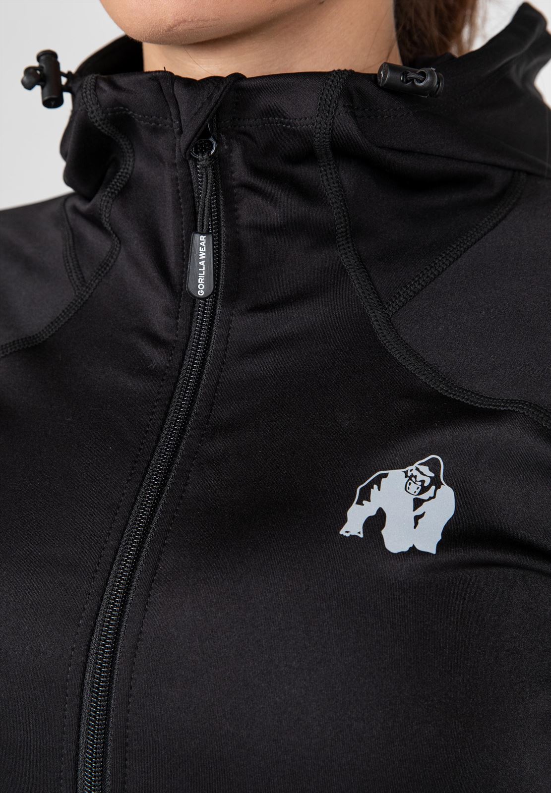 Gorilla Wear Halsey Trainingsjas - Zwart