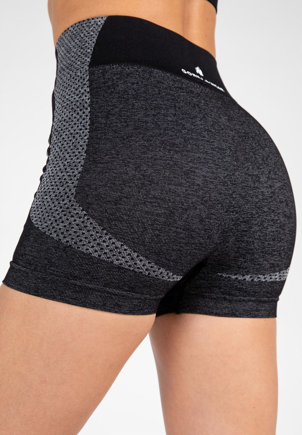 Gorilla Wear Selah Seamless Shorts - Zwart