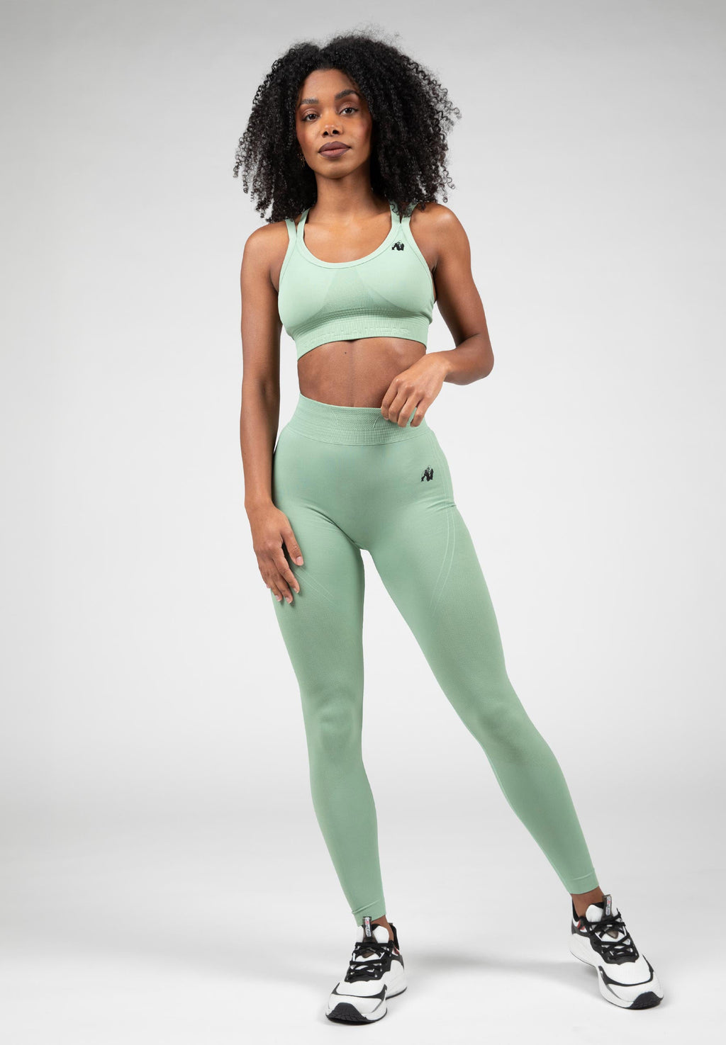 Gorilla Wear Whitney Seamless Leggings - Groen